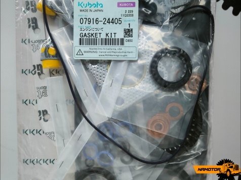 Ремкомплект двигателя KUBOTA D850. 3D72. D855, 07916-24405 KUBOTA JAPAN